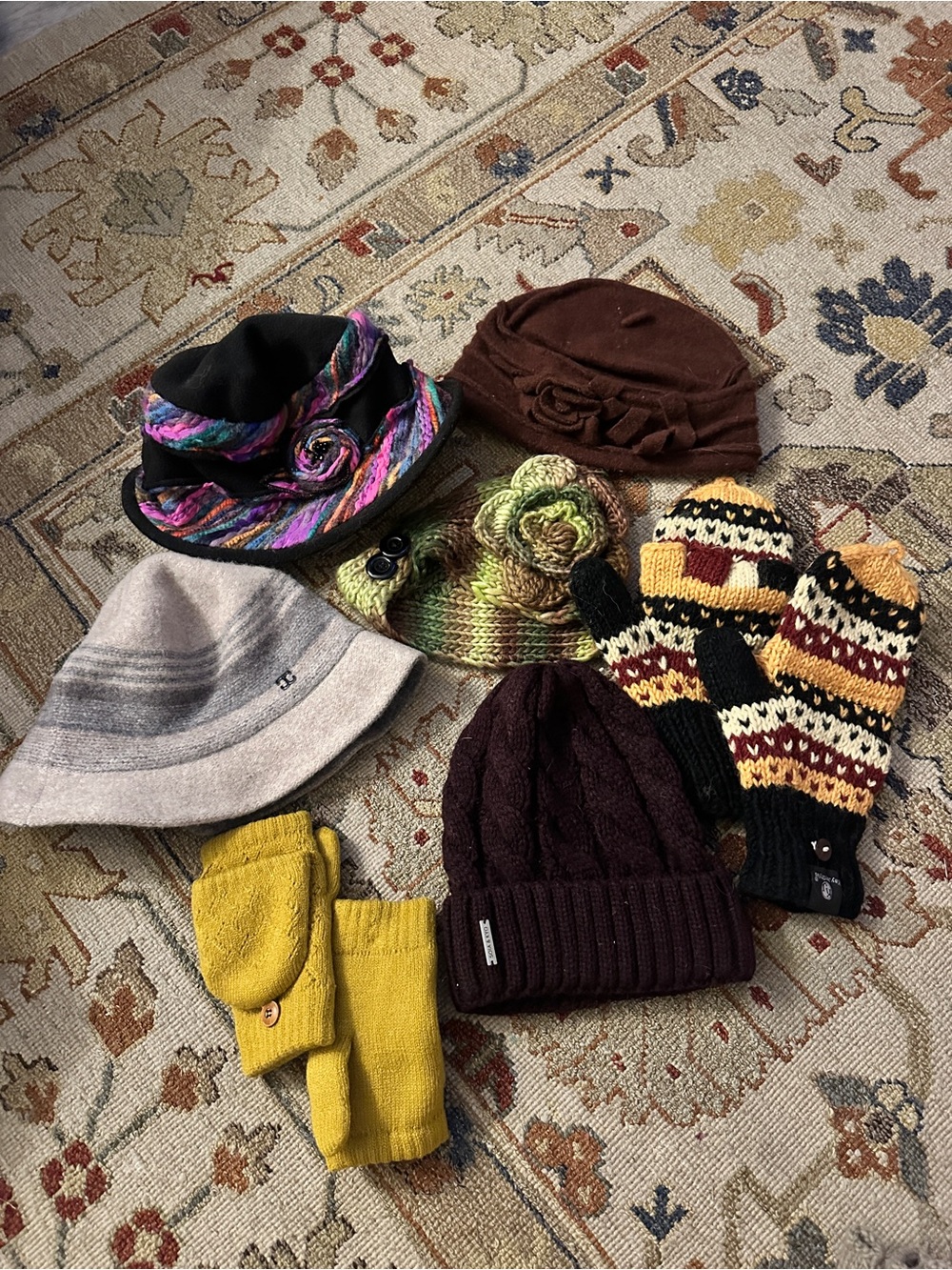 Winter Hat and Gloves Bundle